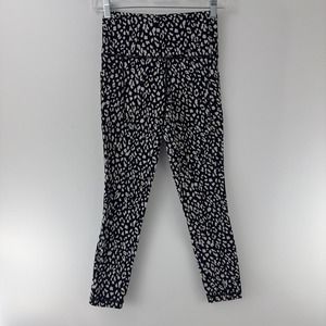 Athleta black and white leggings‎